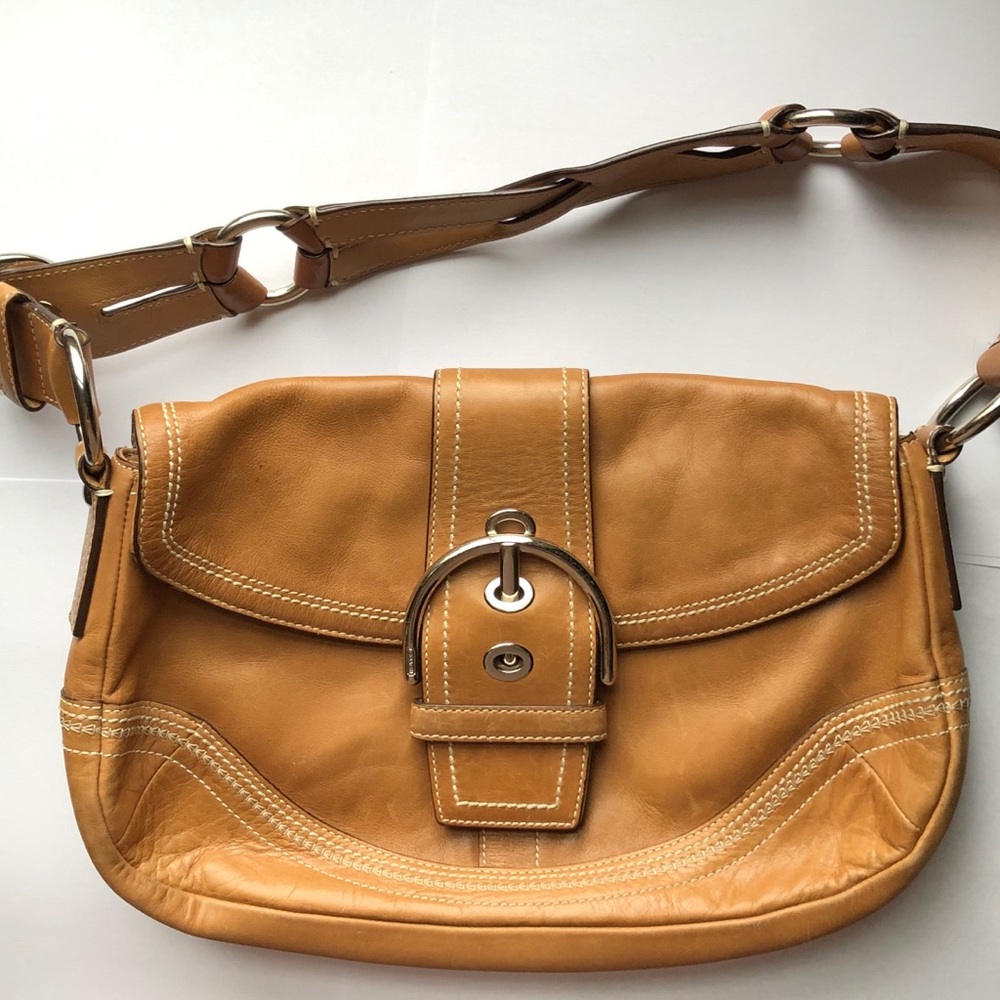 Vintage Coach Leather Soho Bag